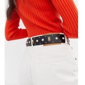NWOT! Vegan Bug & Pearl belt